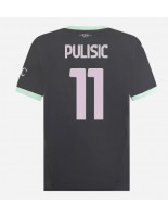 Moške Nogometnih dresov AC Milan Christian Pulisic #11 Tretji 2024-25 Kratki rokavi